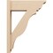 Ekena Millwork 8-in W x 24-in D x 32-in H Funston Trad Rough Cedar Woodgrain TimberThane Outlooker, Primed Tan OUTUR080X24X32FST04RCPR - alternate 2